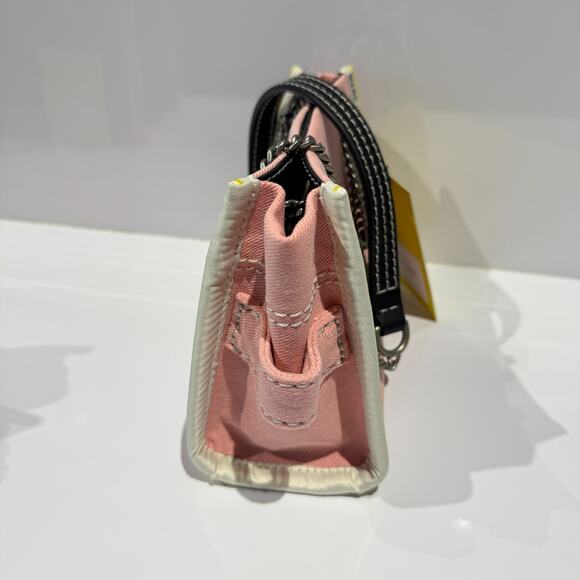 Marc Jacobs The Denim Chain Crossbody Tote Bag - Ribbon Pink 2F4HCR016H05 - Picture 2 of 6